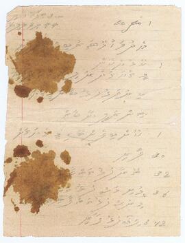 ކ - މާލެ - ގަނޑުވަރު - ލިޔުމެއް / K - Male' - Ganduvaru - Liyumeh