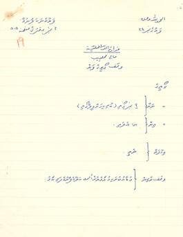 ކ - މާލެ – މ.ކުރިކިހަށްފިލާ ގޯތި – ވަގުފް ގޯތި(ތ.އެލާގާ ލާޖައްސާފާ) ފަތެއް / K - Male' - M.Kurikihahfilaa Goathi - Vaguf Goathi (Th.Elaagaa Laajahsaafaa) Fatheh